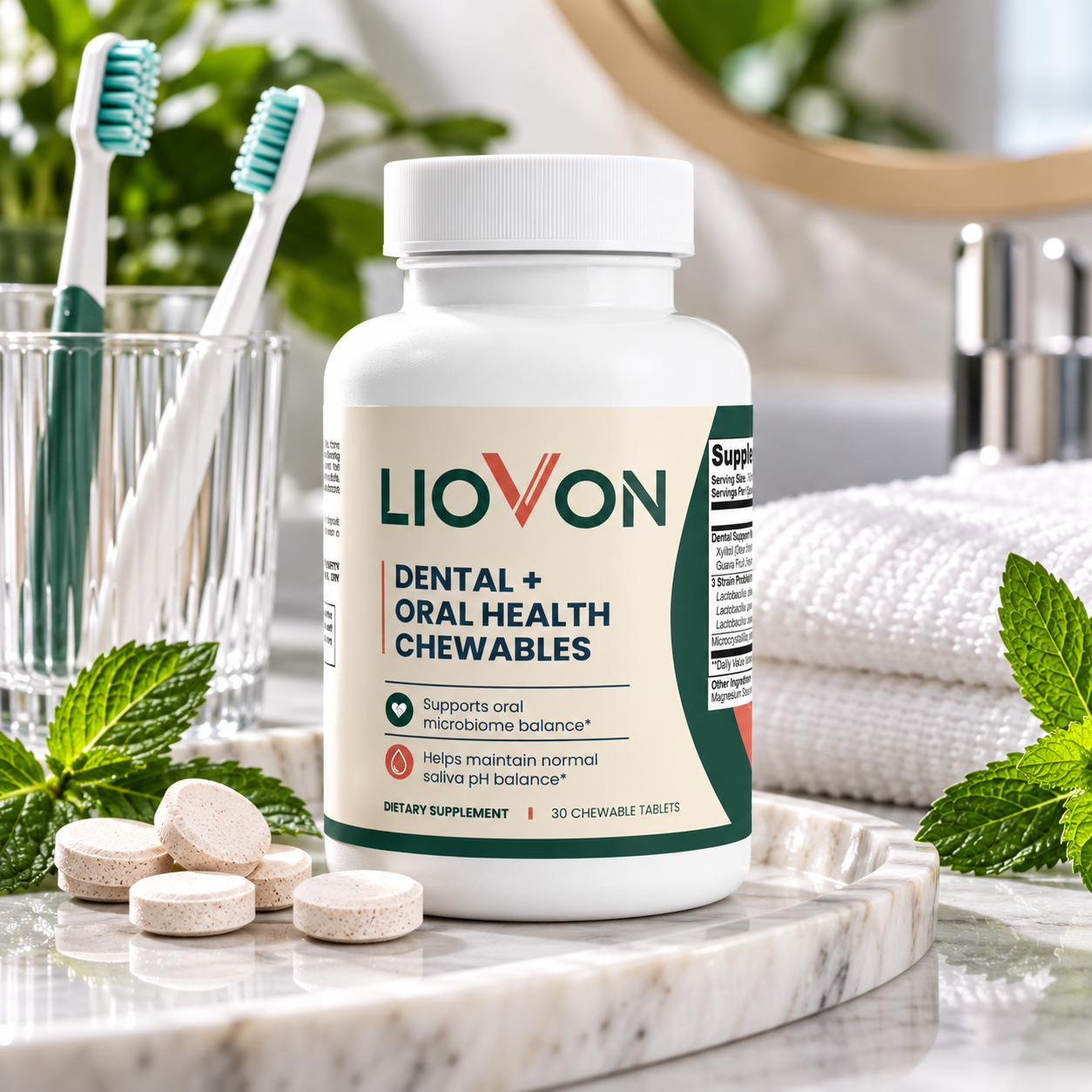 LIOVON Dental + Oral Health Chewables