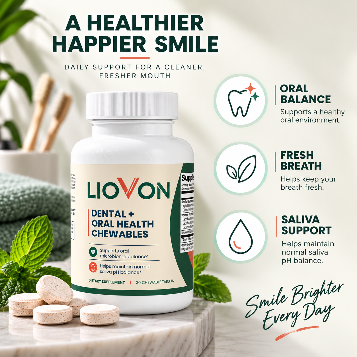 LIOVON Dental + Oral Health Chewables