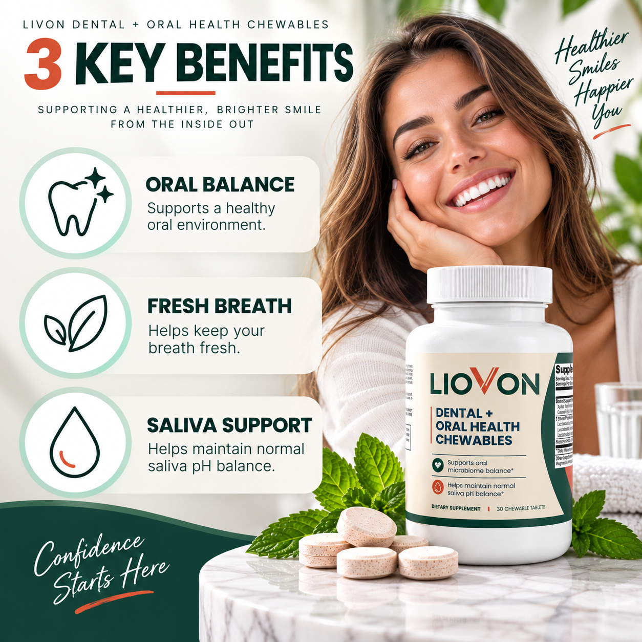 LIOVON Dental + Oral Health Chewables